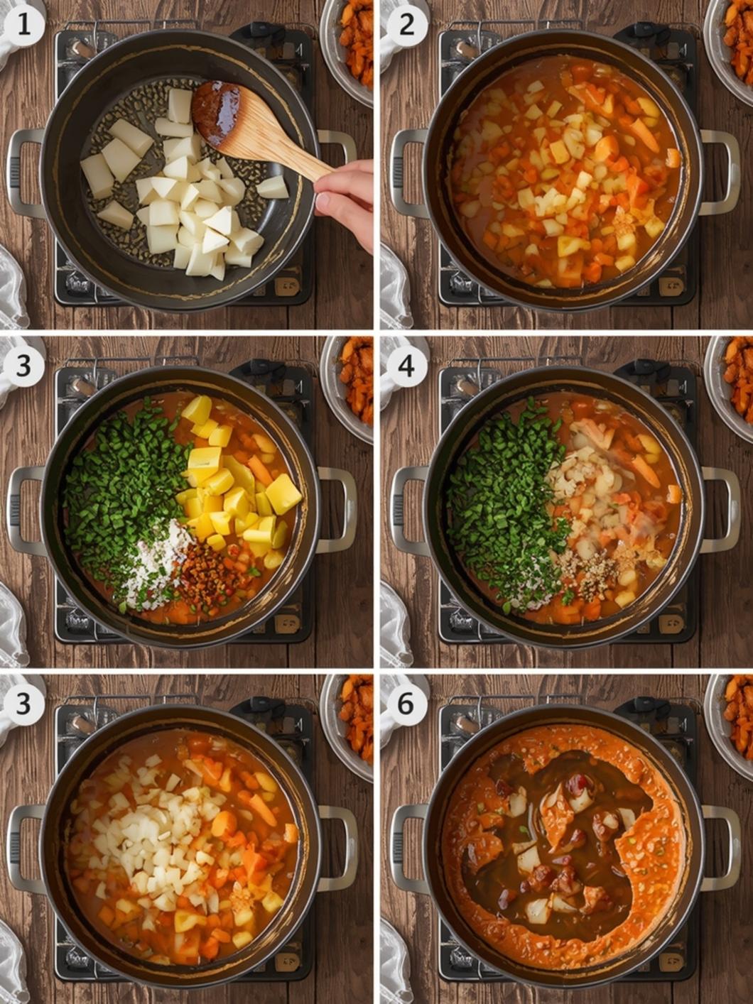 olive garden chicken gnocchi soup recipe cooking steps