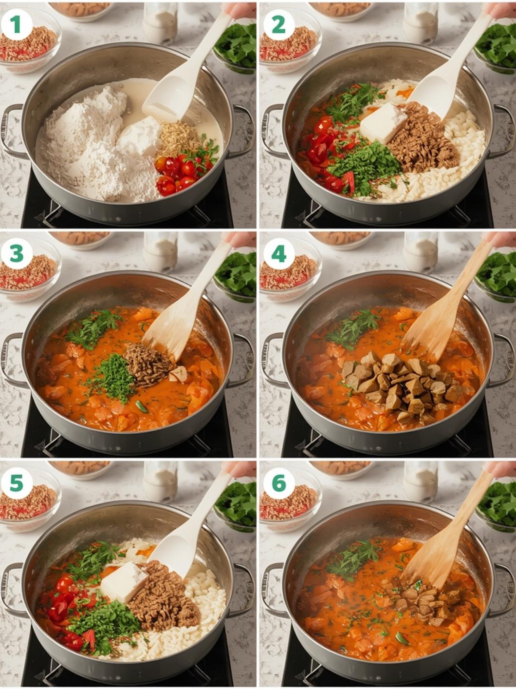 vegan soup recipes cooking steps